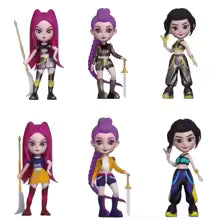 Kpop Demon Hunter blindbox, animé, rolig blindpåse, liten staty, periferimodell, skrivbordsblindbox, presentdekoration